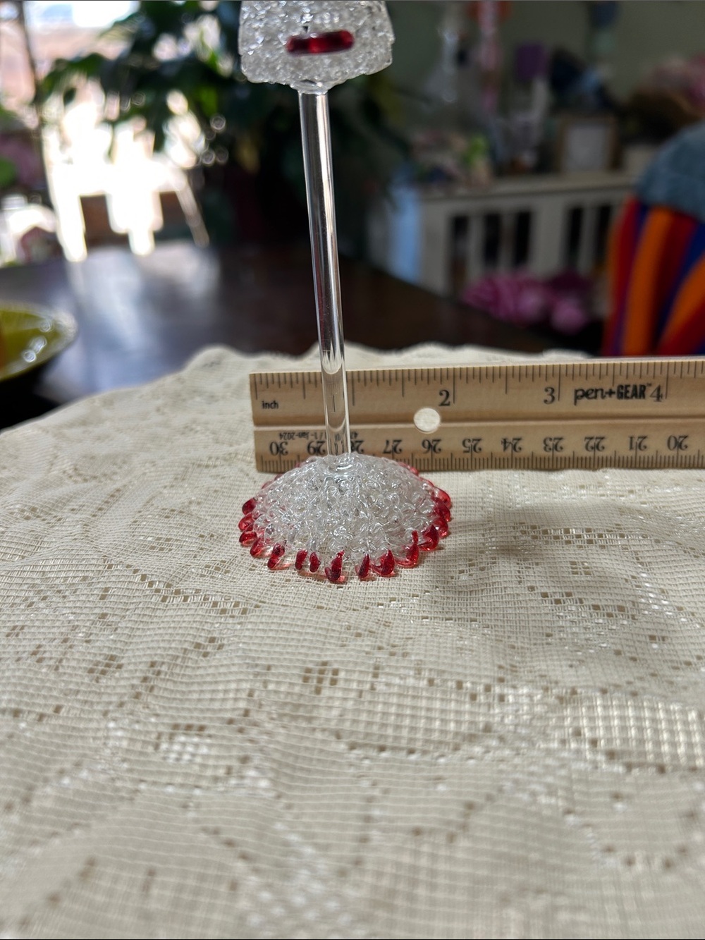 Hand-Blown Miniature Gumball Machine Created by American Glass Craft - Picture 9 of 9